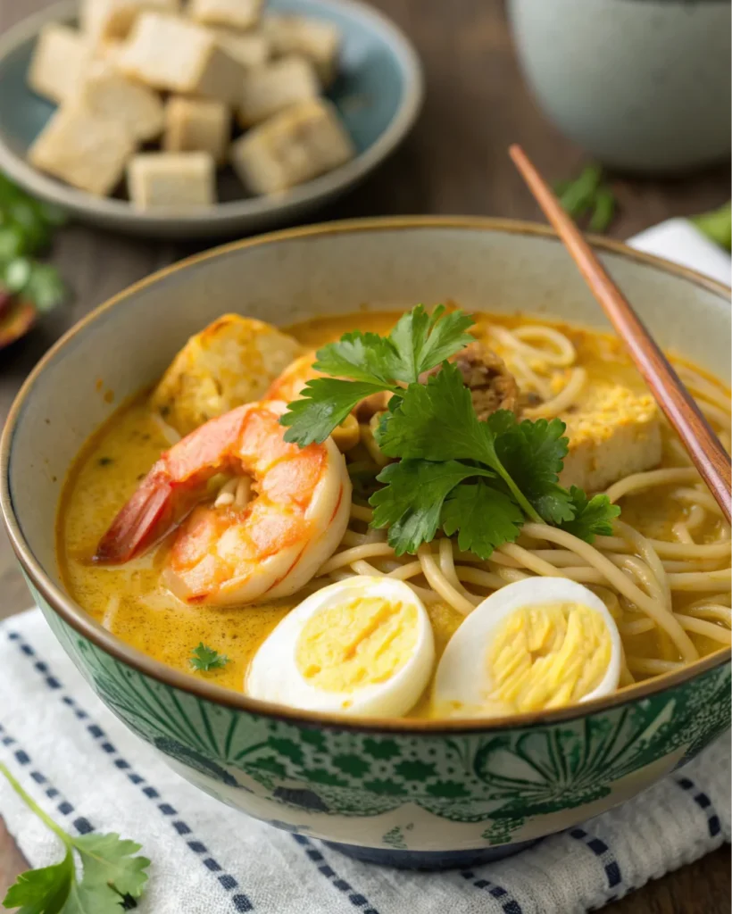 Laksa Asian food