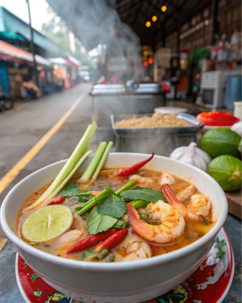 Tom Yum Goong thai food