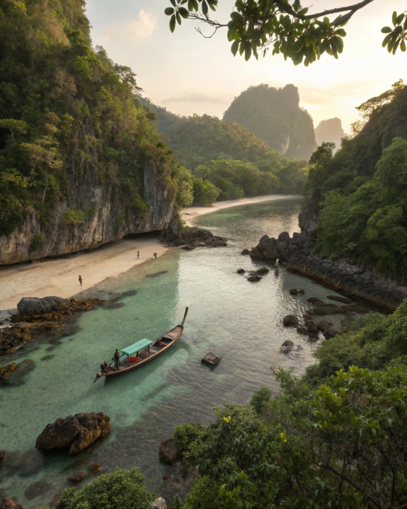 hidden beaches in Asia