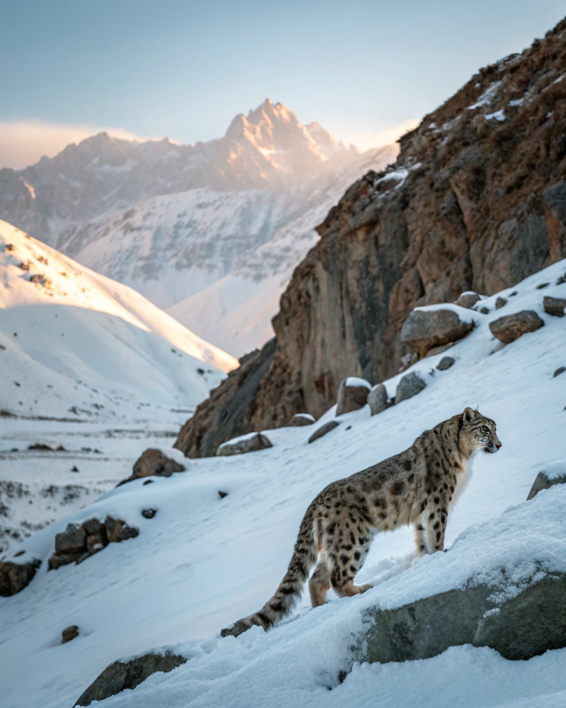 Snow Leopard Tracking in Ladakh, India