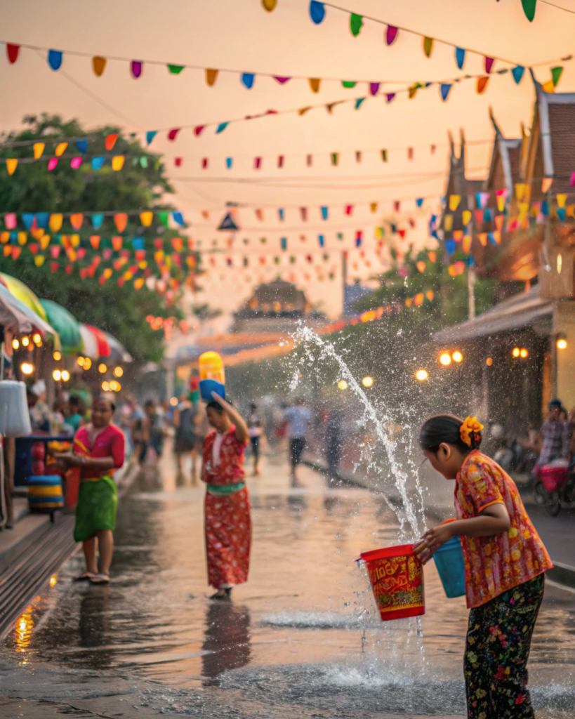 Songkran — Thailand colorful festival