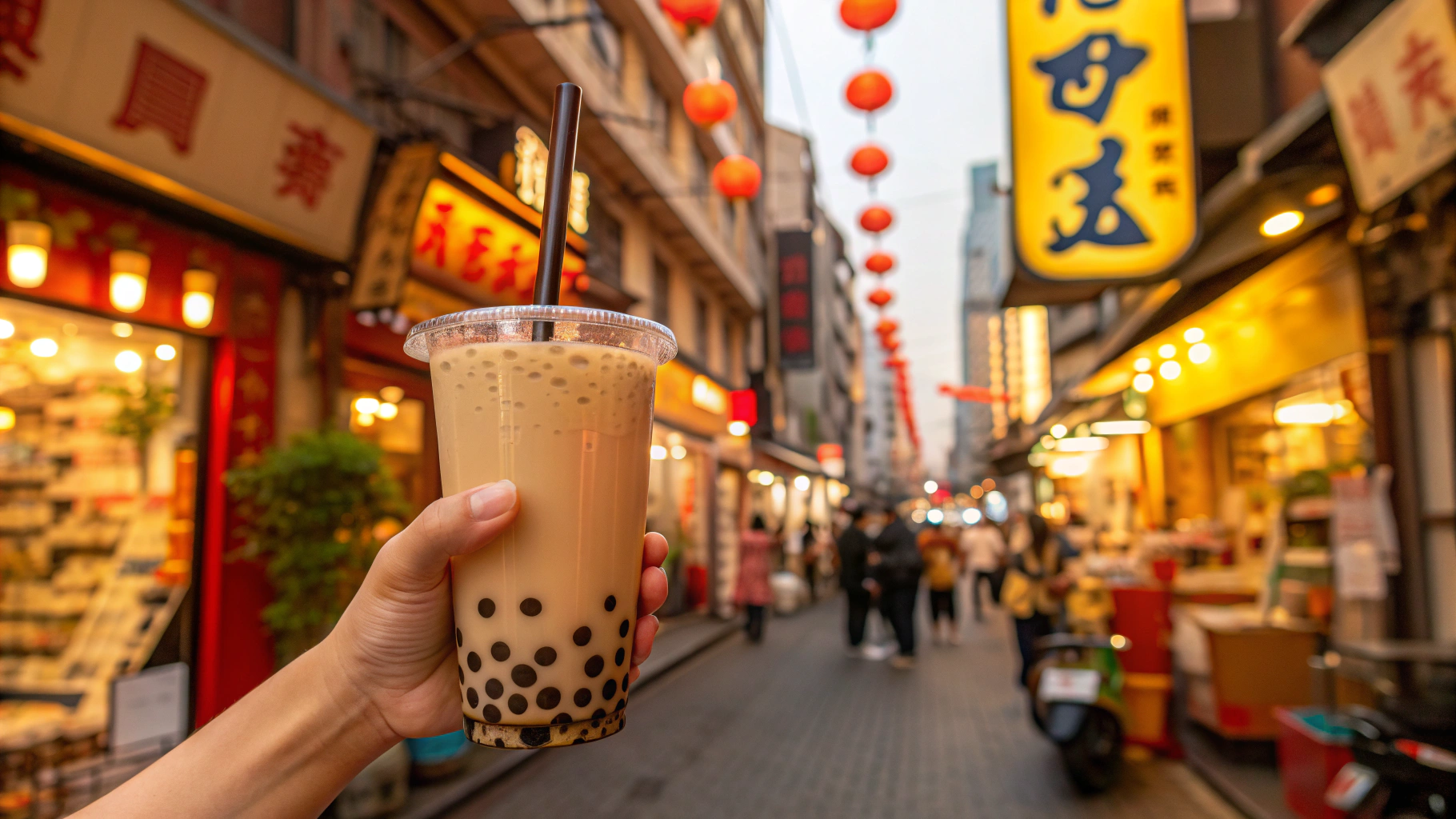 asia drink with pearls