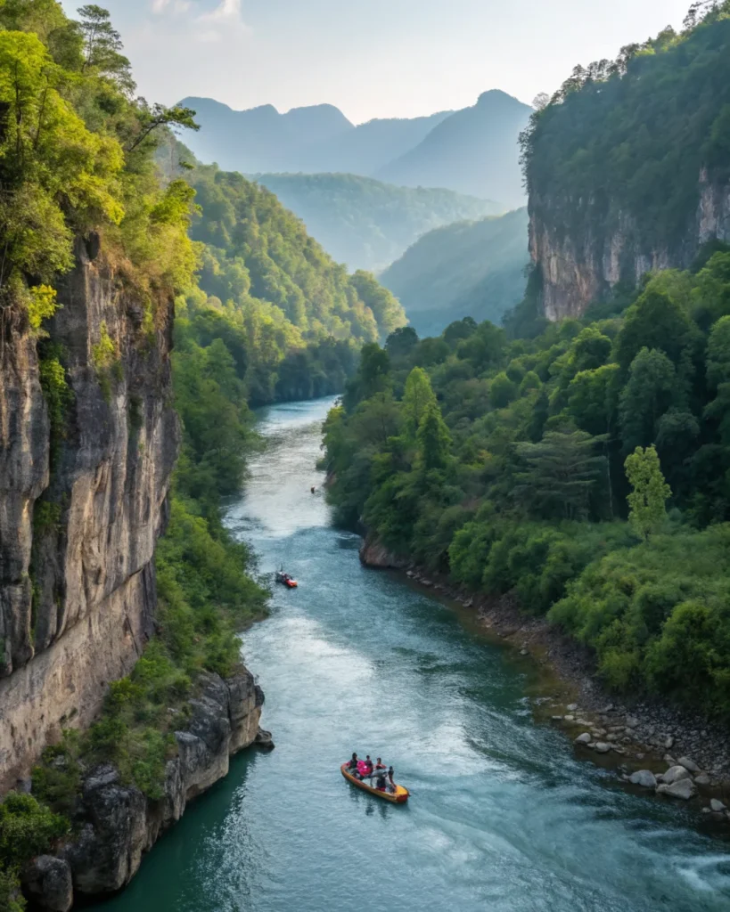 Thailand whitewater rafting
