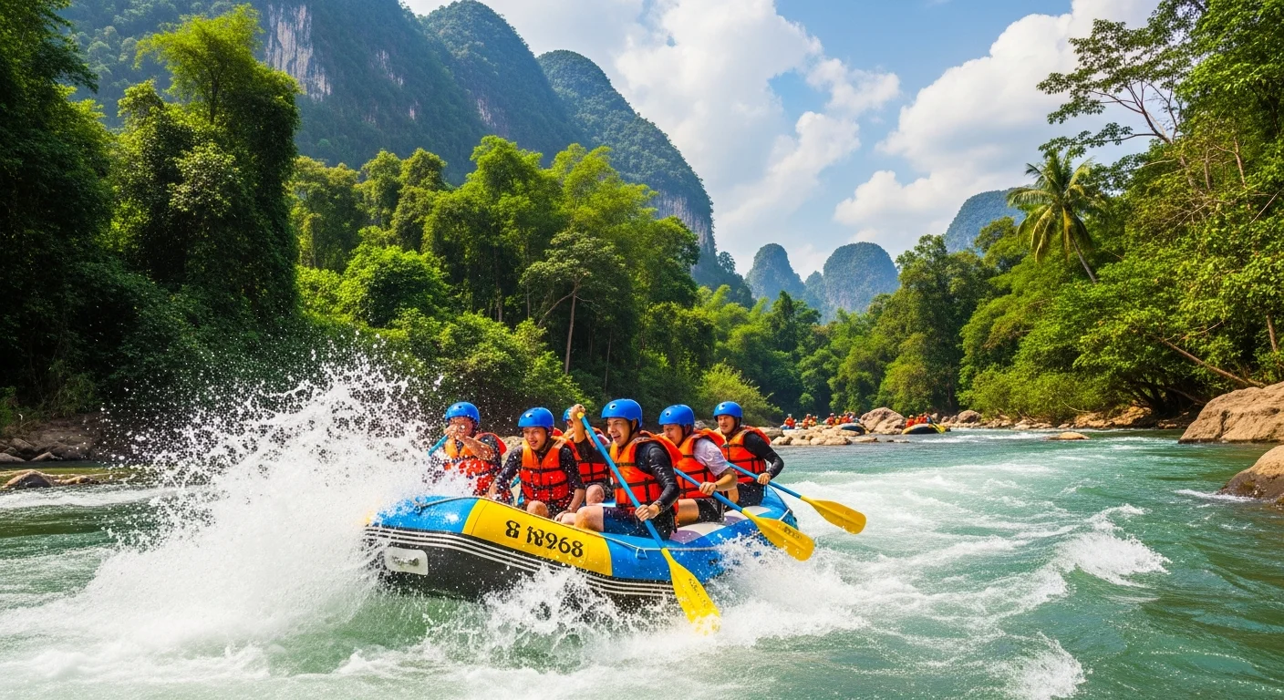 best rafting rivers Thailand