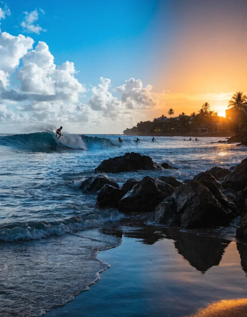 Bali surfing beaches