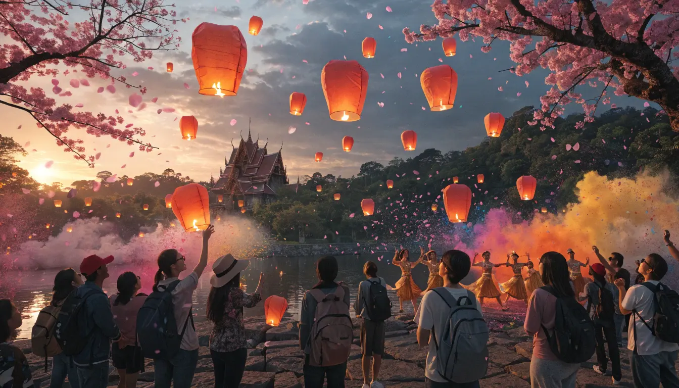 Asia travel guide for festivals