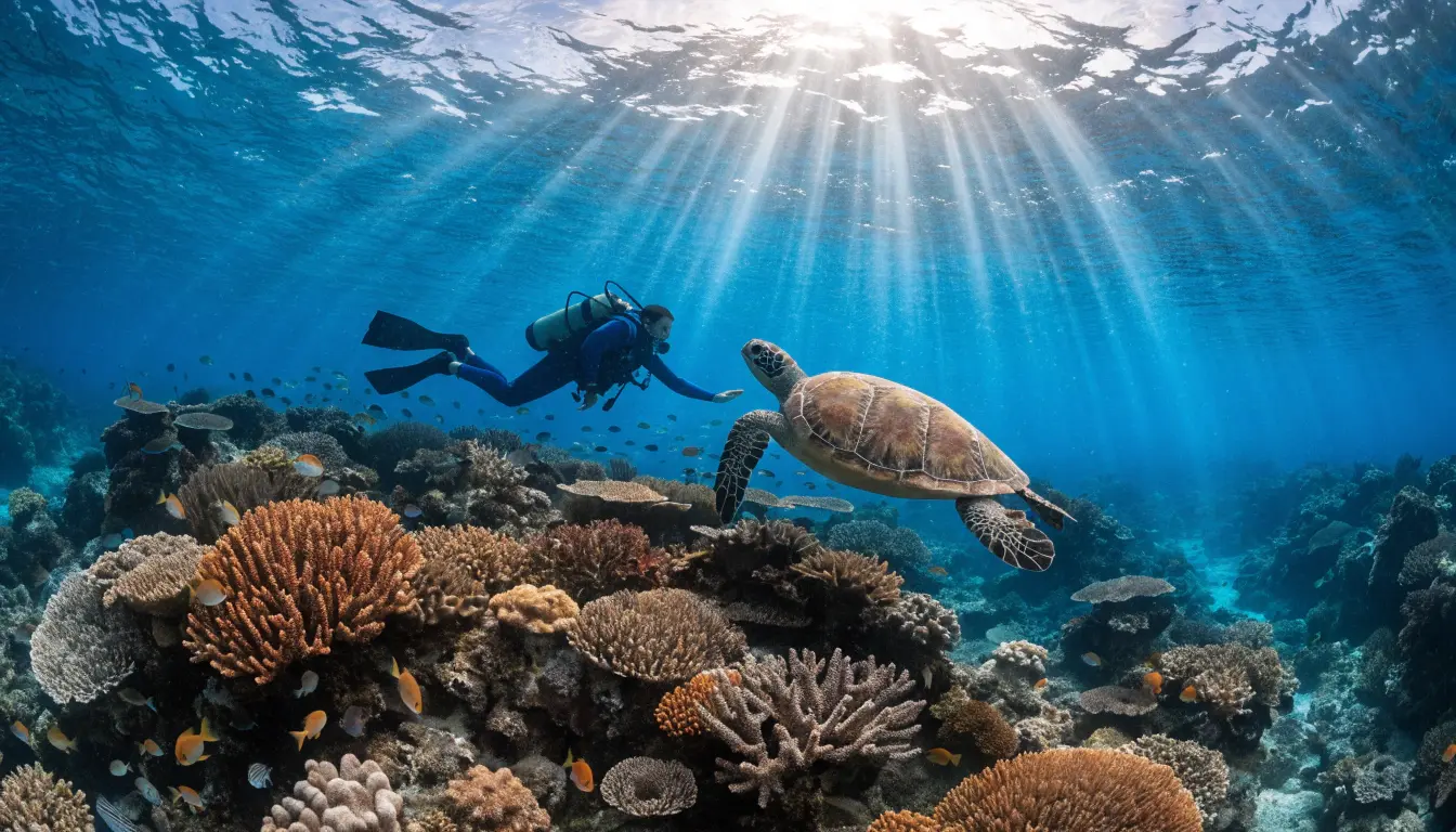 Asia dive destinations for beginners